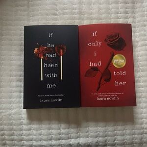 Laura Nowlin Book Set - Black and Red Covers